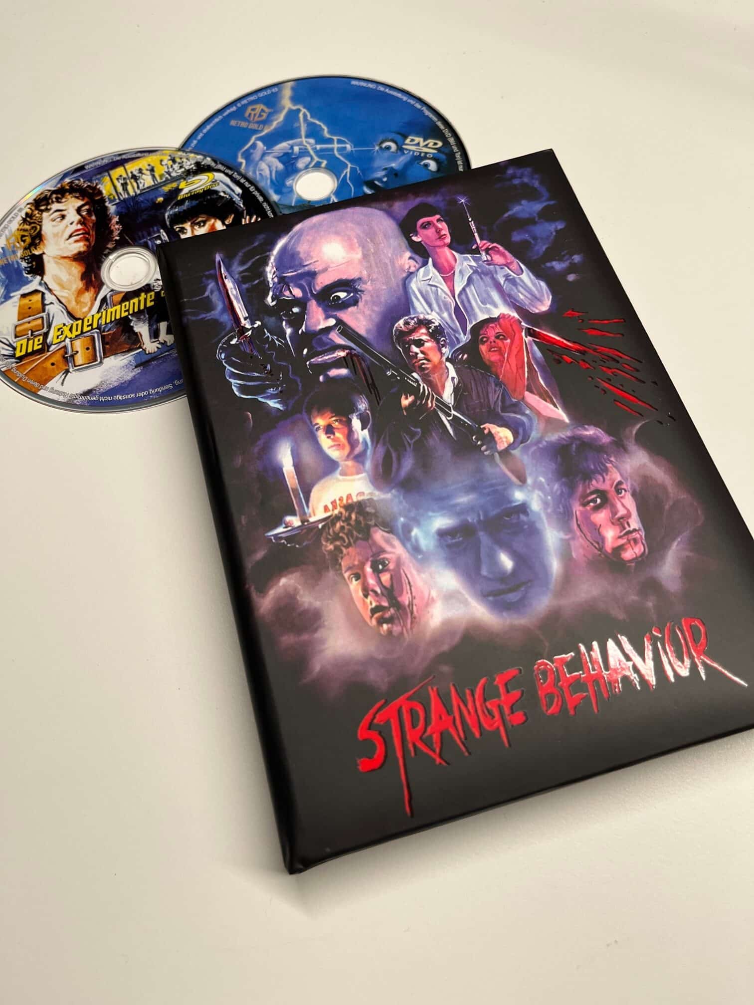 [Review] Strange Behaviour (1981) im Blu-ray-Mediabook (inkl. DVD)