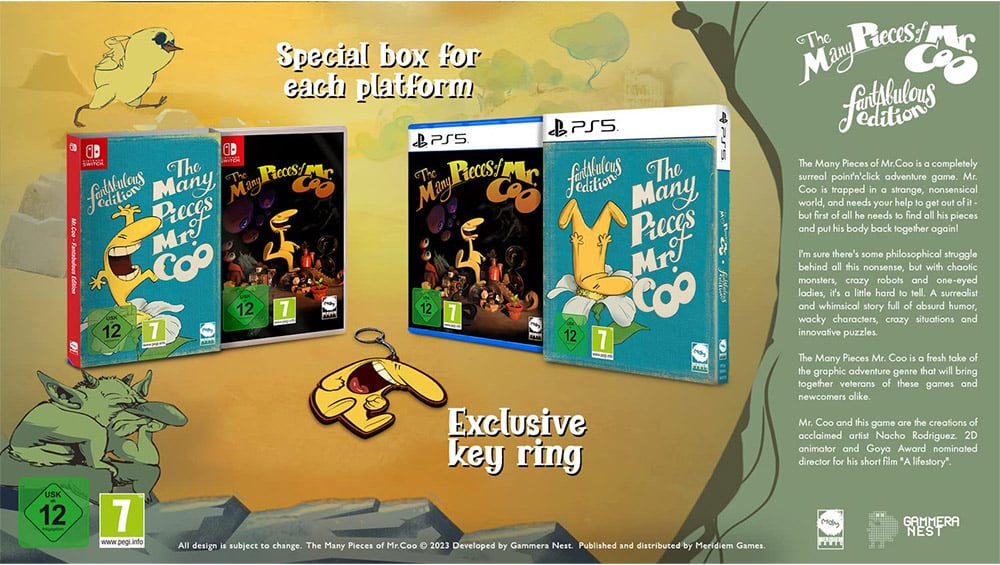 „The Many Pieces of Mr. Coo“ Collectors Edition & Fantabulous Edition ab September 2023 – Update2