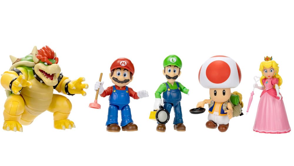 Super Mario Movie Figuren von Jakks Pacific