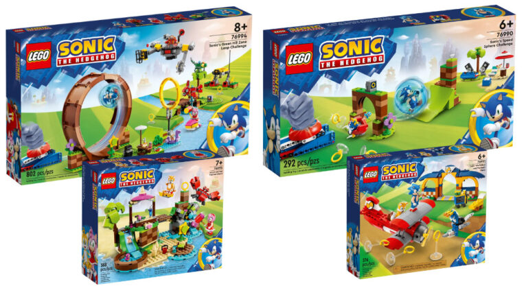 LEGO „Sonics Looping-Challenge in der Green Hill Zone“ und weitere Sets ab August 2023
