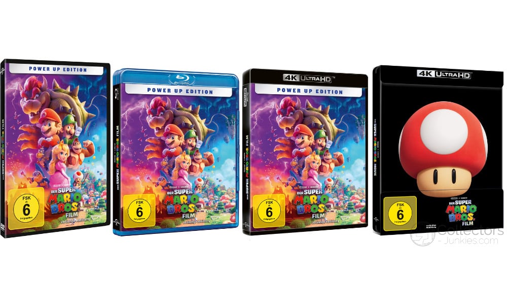 „Der Super Mario Bros. Film“ im 4K Steelbook, Limited Edition & Standard Varianten ab 2. Quartal 2023 – Update12