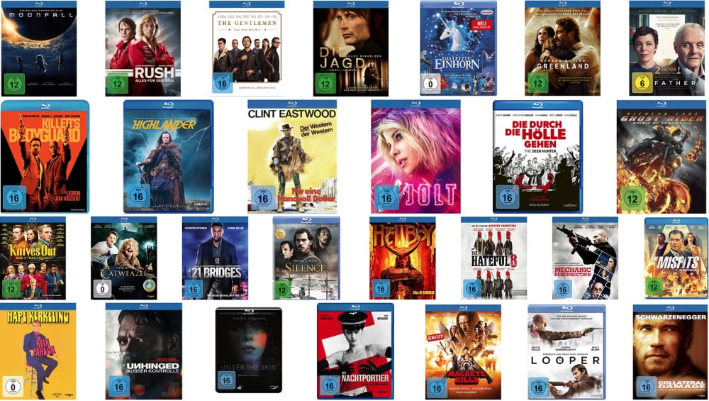 10 Blu-rays für 50€ – Auswahl aus über 500 Titeln