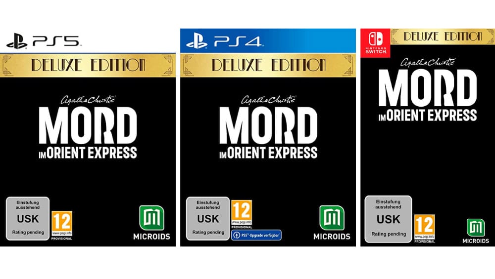 „Agatha Christie – Mord im Orient Express“ ab 2023 als Deluxe Edition für Playstation 5/4, Xbox Series X/ One & Nintendo Switch
