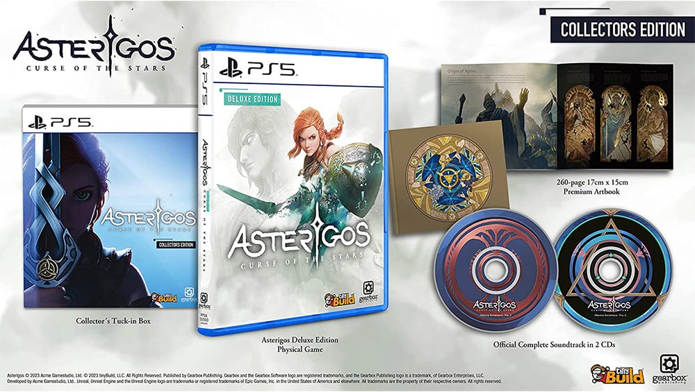 „Asterigos: Curse of the Stars“ Collectors Edition & Deluxe Edition ab August 2023 – Update