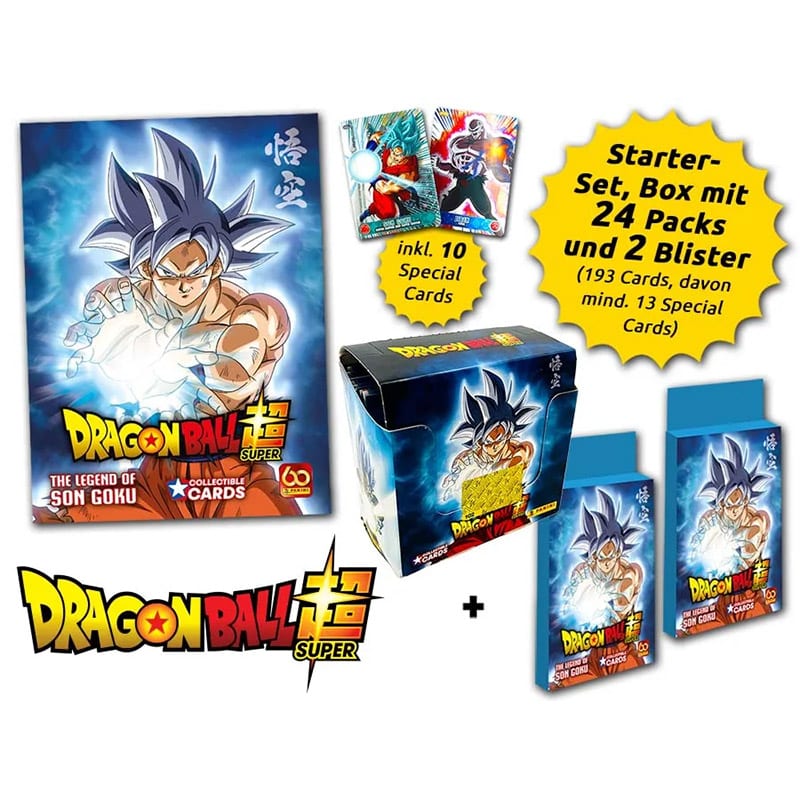 „Dragon Ball Super – The Legend of Son Goku“ Trading Cards ab Mai 2023