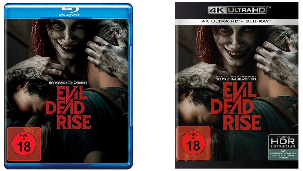 „Evil Dead Rise (2023)“ Standard Varianten auf 4K UHD, Blu-ray & DVD | 4K Steelbook im Ausland – ab August 2023 – Update3