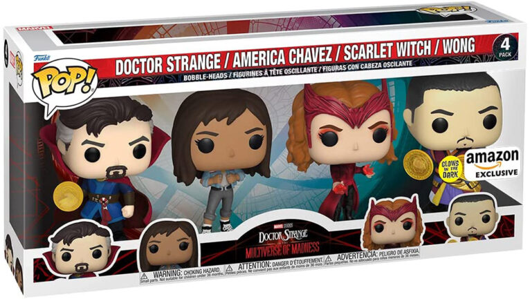 Funko POP! Marvel „Doctor Strange Multiverse of Madness“ 4-Pack ab Juni 2023
