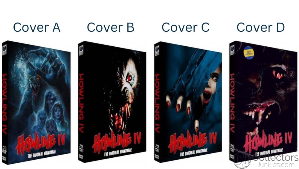 „Howling IV“ ab Juni 2023 in 4 Blu-ray Mediabooks