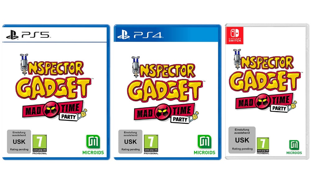 „Inspector Gadget – Mad Time Party“ ab September 2023 für Nintendo Switch & Playstation 5/4