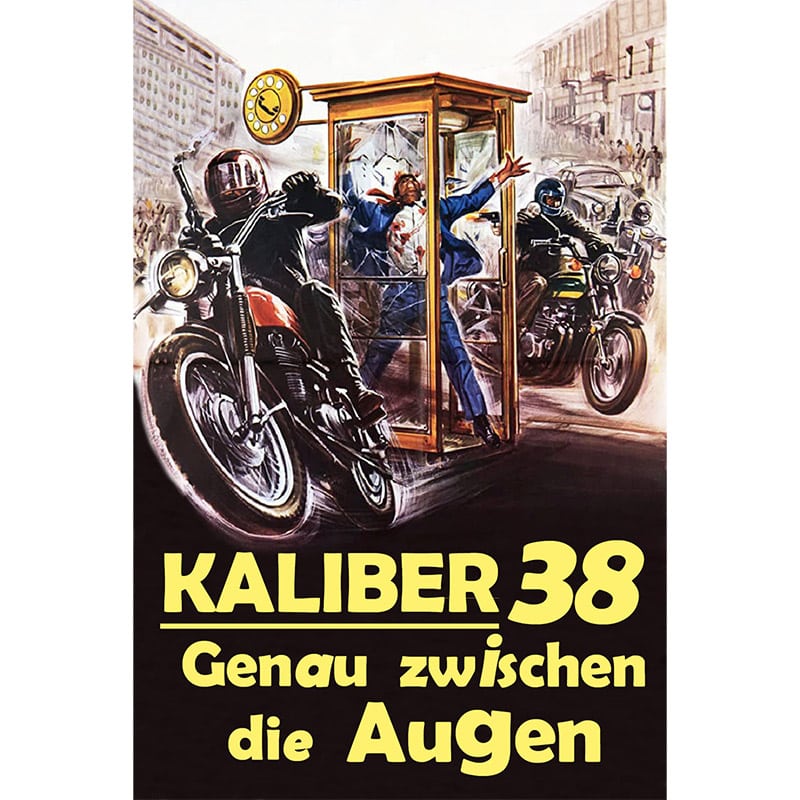 „Kaliber 38 (1976)“ ab 2023 in 4 Blu-ray Mediabook Editionen