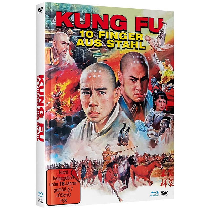 „Kung Fu – 10 Finger aus Stahl“ im Blu-ray Mediabook Cover B für 14,99€