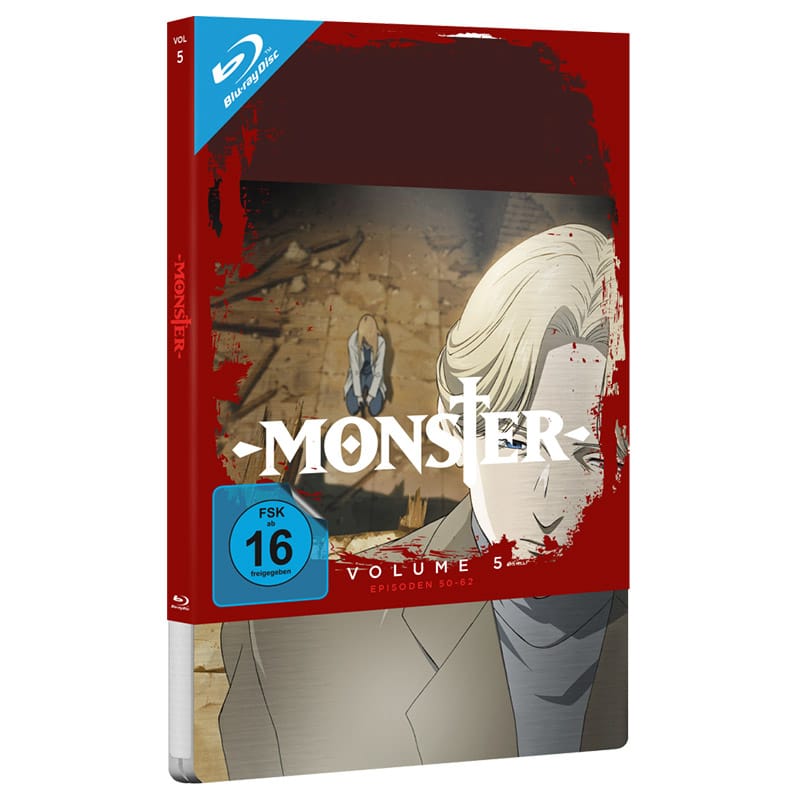 „Monster (2004)“ Vol. 5 ab August 2023 im Steelbook auf Blu-ray & DVD