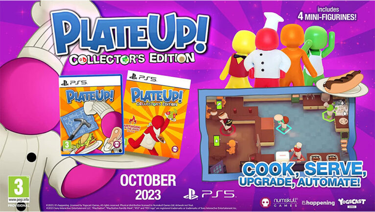 „PlateUp!“ ab Oktober 2023 als Collectors Edition für die Playstation 5 & Nintendo Switch