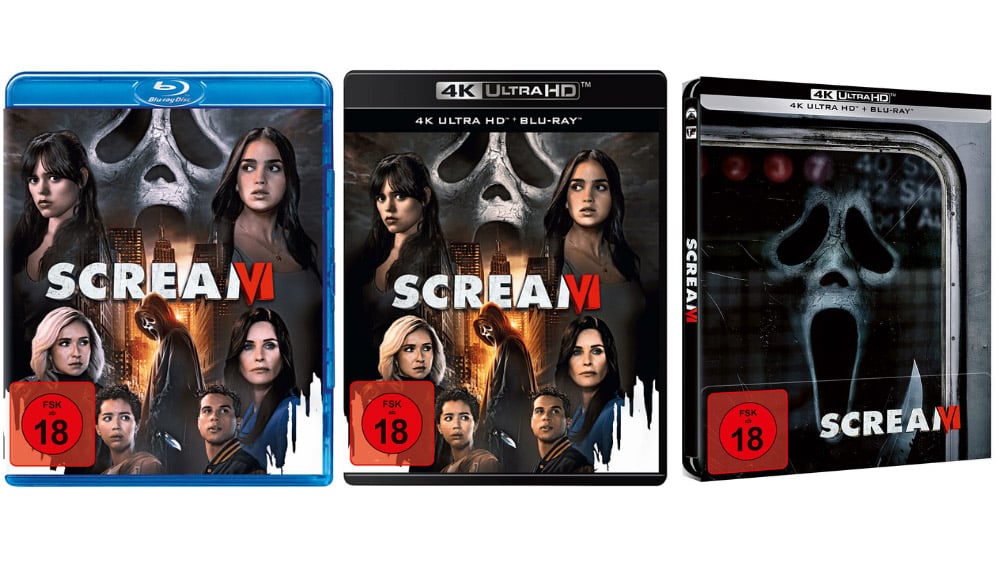 „Scream 6“ im 4K Steelbook & als Standard Varianten auf 4K UHD, Blu-ray & DVD ab 3. Quartal 2023 – Update9