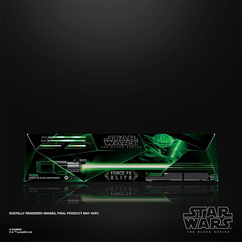 Hasbro Star Wars: Black Series – Yoda Force FX Elite Lichtschwert ab 1. Quartal 2024