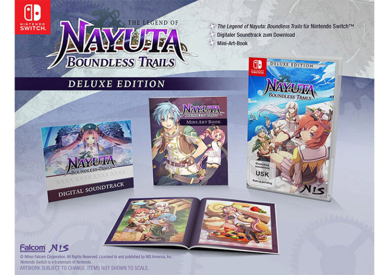 „The Legend of Nayuta: Boundless Trails“ ab September 2023 als Deluxe Edition & Limited Edition