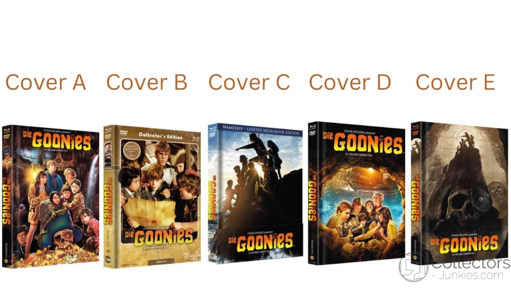 „Die Goonies“ ab Mai 2023 in 5 Blu-ray Mediabooks