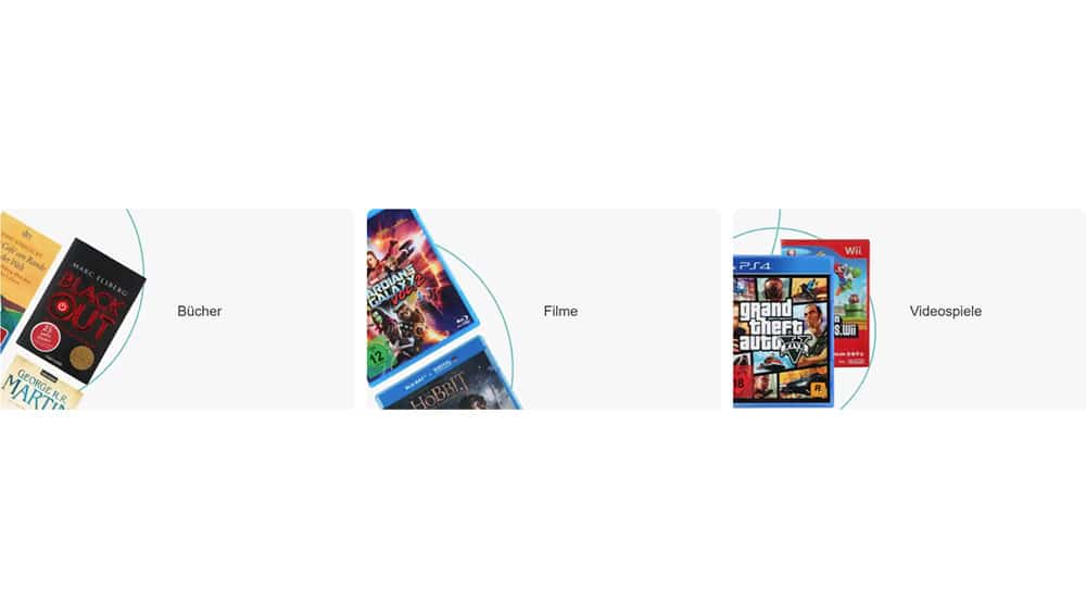 15% Rabatt auf Medien bei Rebuy