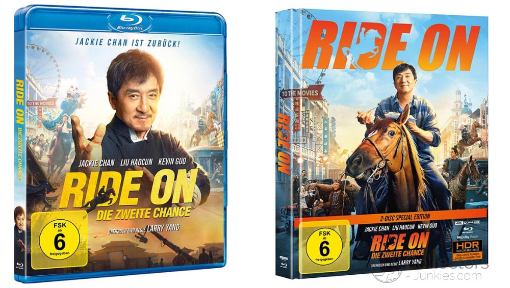 Action-Komödie „Ride On (2023)“ ab August 2023 im 4K Mediabook & Standard Varianten – Update2