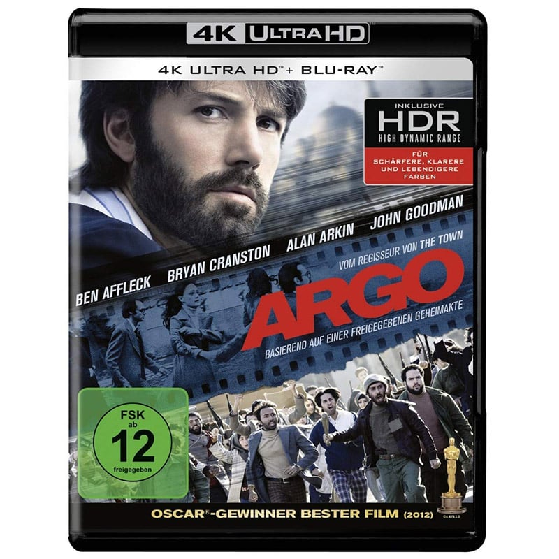 „Argo“ Standard Variante inkl. 4K UHD & Blu-ray für 9,96€