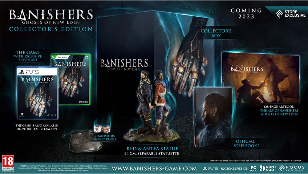 „Banishers: Ghosts of New Eden“ Collectors Edition & Standard Variante ab 2023