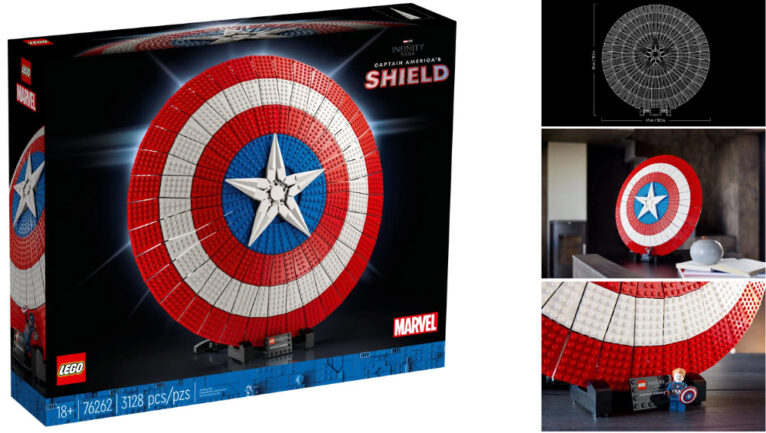 LEGO „Captain Americas Schild“ #76262 ab August 2023