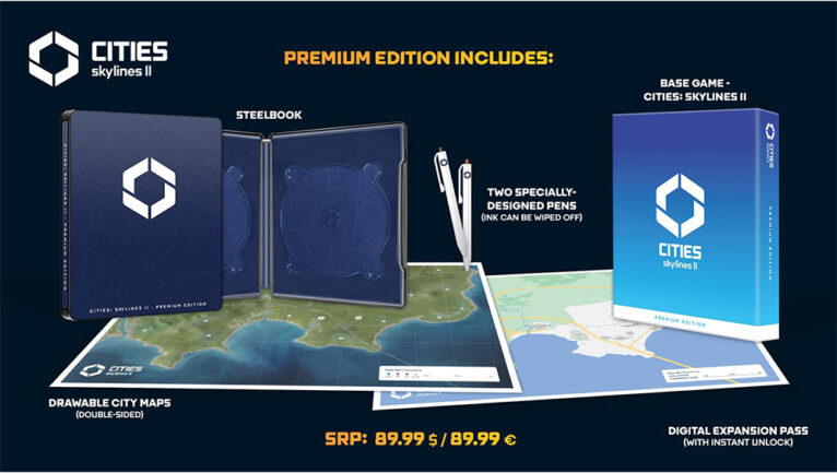„Cities: Skylines II“ Premium Edition & Standard Variante ab 2023/2024 – Update2