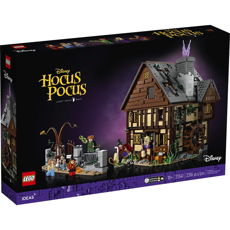 LEGO Disney „Hocus Pocus: Das Hexenhaus der Sanderson-Schwestern“ ab Juli 2023 – Update