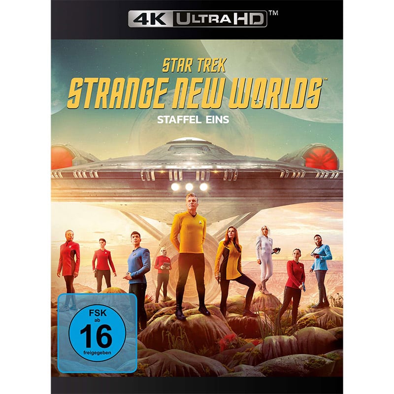 „Star Trek: Strange New Worlds“ Staffel 1 ab August auch als Standard 4K Variante