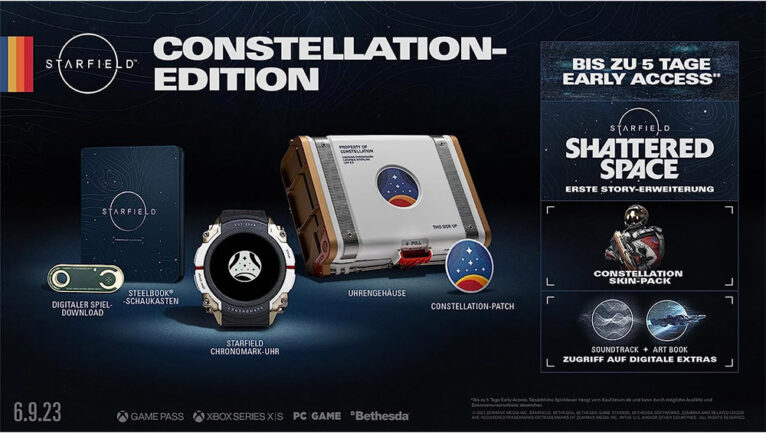 „Starfield“ Constellation Collectors Edition & weitere Varianten ab 2023 – Update8
