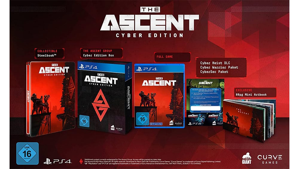 „The Ascent“ in der Cyber Edition für die Playstation 4 für 22,99€