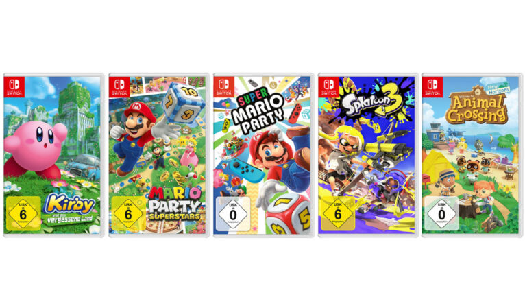 Volle Gönnung Aktion bei MediaMarkt/Saturn mit Nintendo Switch Spielen für je 39,99€