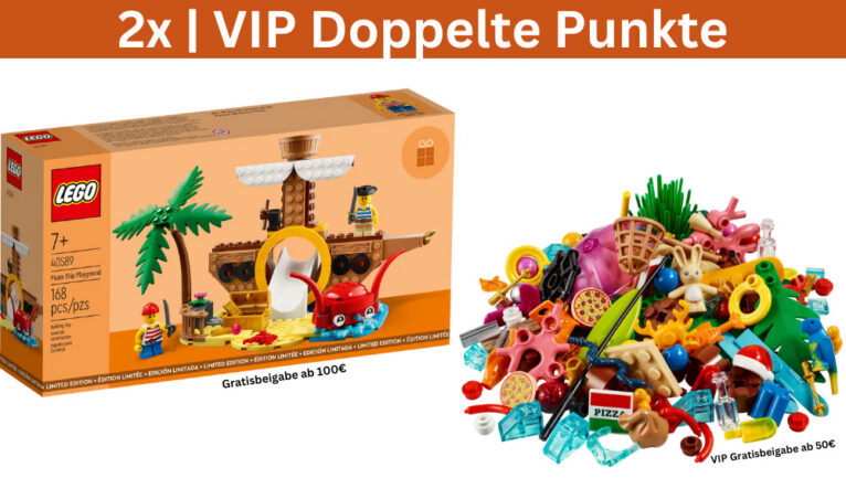 Doppelte VIP Punkte im Lego Store & Gratisbeigaben