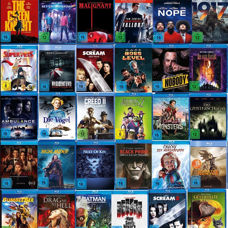 „6 Blu-rays für 30€“ Aktion – Auswahl aus über 1000 Titeln – Aktion endet bald