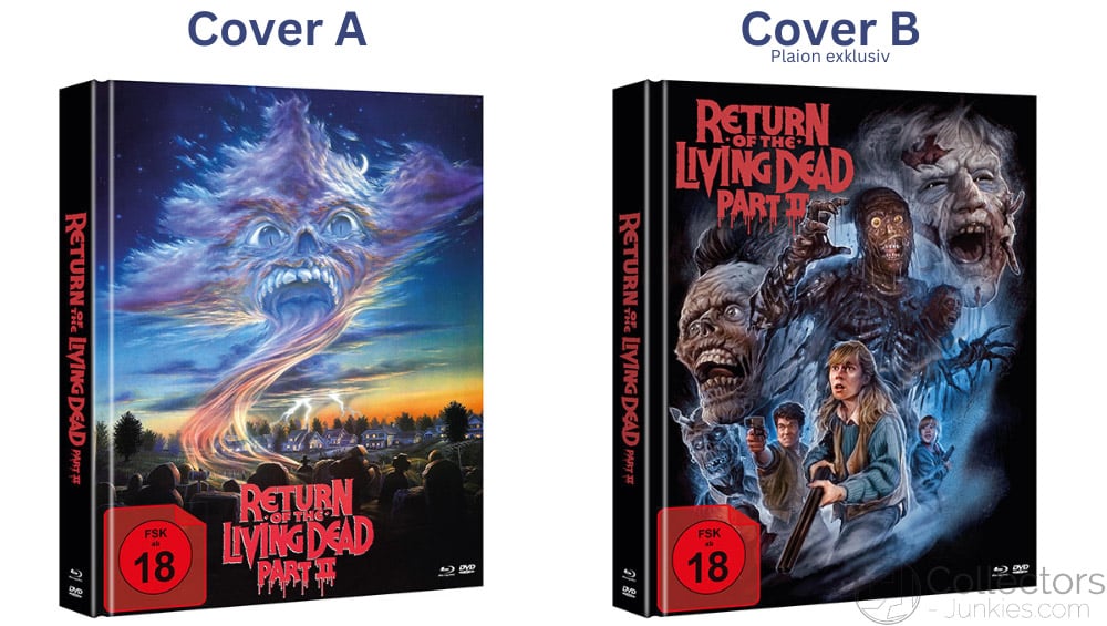 „Return of the Living Dead Part II (1988)“ ab Oktober 2023 in 2 Blu-ray Mediabooks – Update