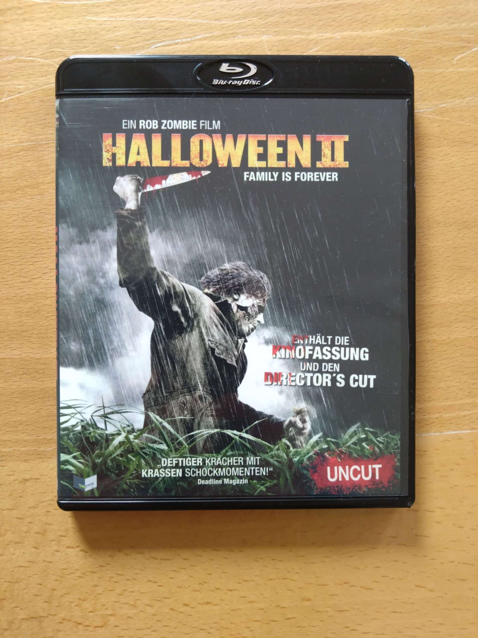 [Review] Halloween II (2009) Blu-ray Amaray (Kinofassung + Director´s Cut) uncut