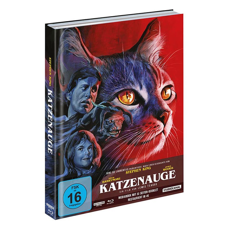 „Katzenauge“ ab Oktober 2023 im 4K Mediabook