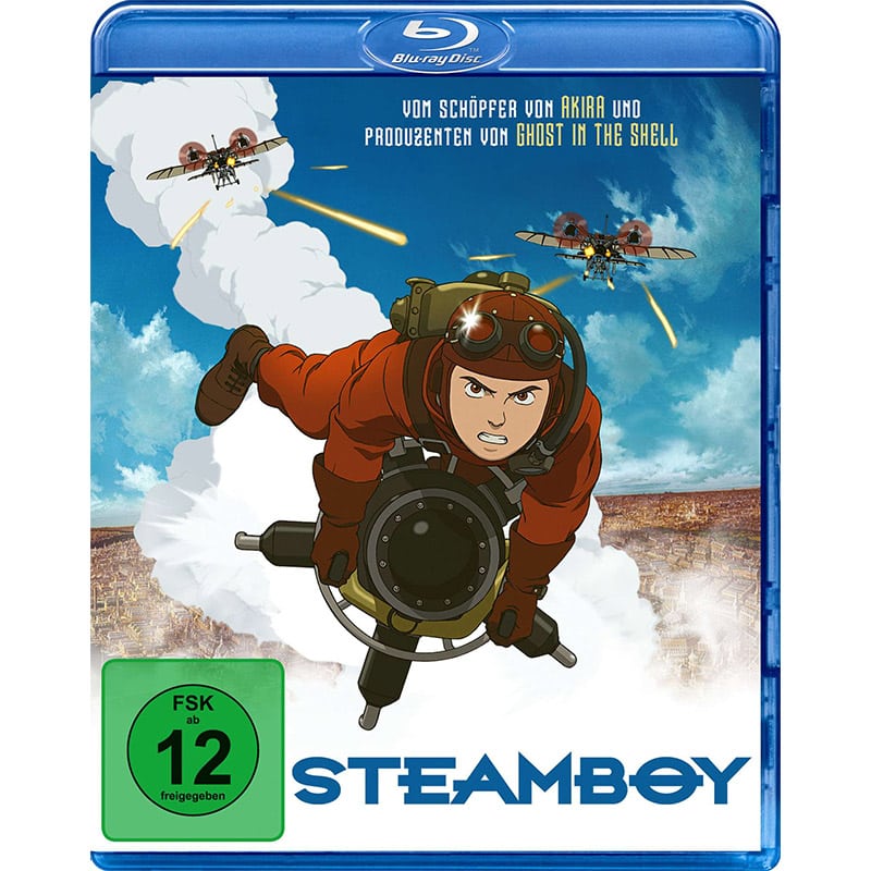 „Steamboy“ ab Oktober 2023 auch als Standard Variante auf Blu-ray – Update