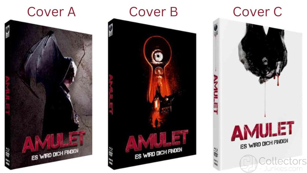 „Amulet“ ab August 2023 in 3 Blu-ray Mediabooks