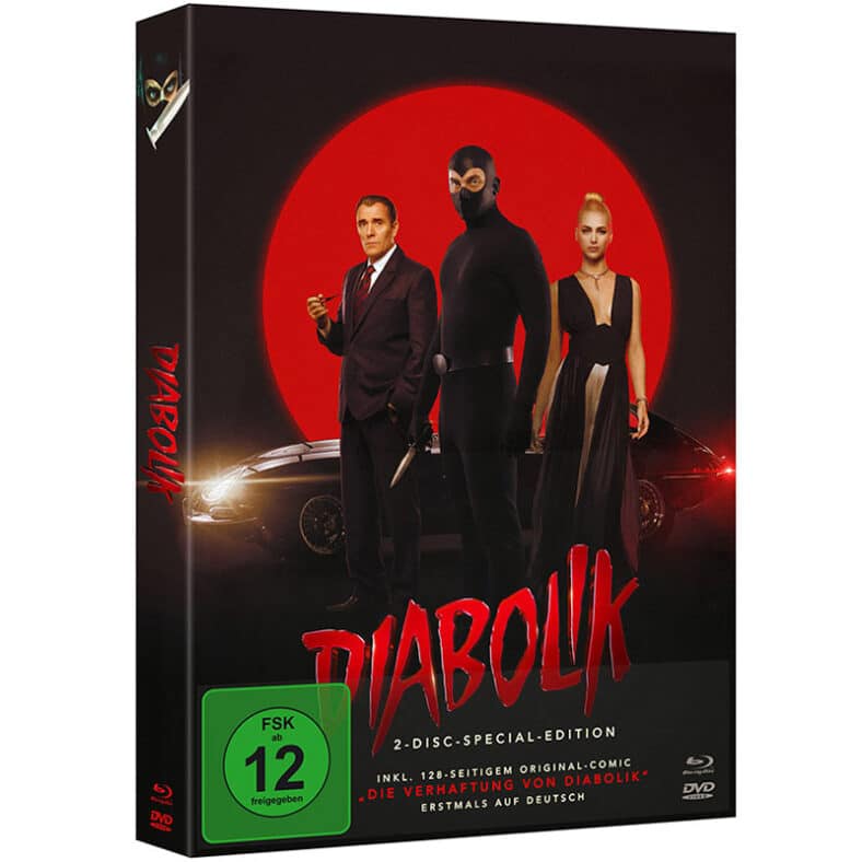 "Diabolik (2021)" Ab Oktober 2023 Im Blu-ray Digipak Inkl. Comic ...