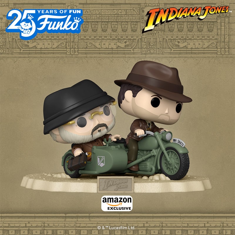 Buy Pop! Rides Super Deluxe Indiana Jones & Henry Jones Sr. at Funko.