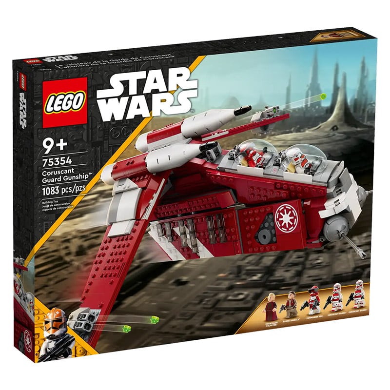 LEGO Star Wars „Gunship der Coruscant-Wachen“ #75354 ab September 2023