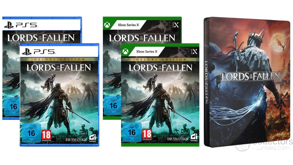 „Lords of the Fallen“ Collectors Edition, Steelbook & weitere Varianten für Playstation 5 & Xbox Series X ab Oktober 2023 – Update6