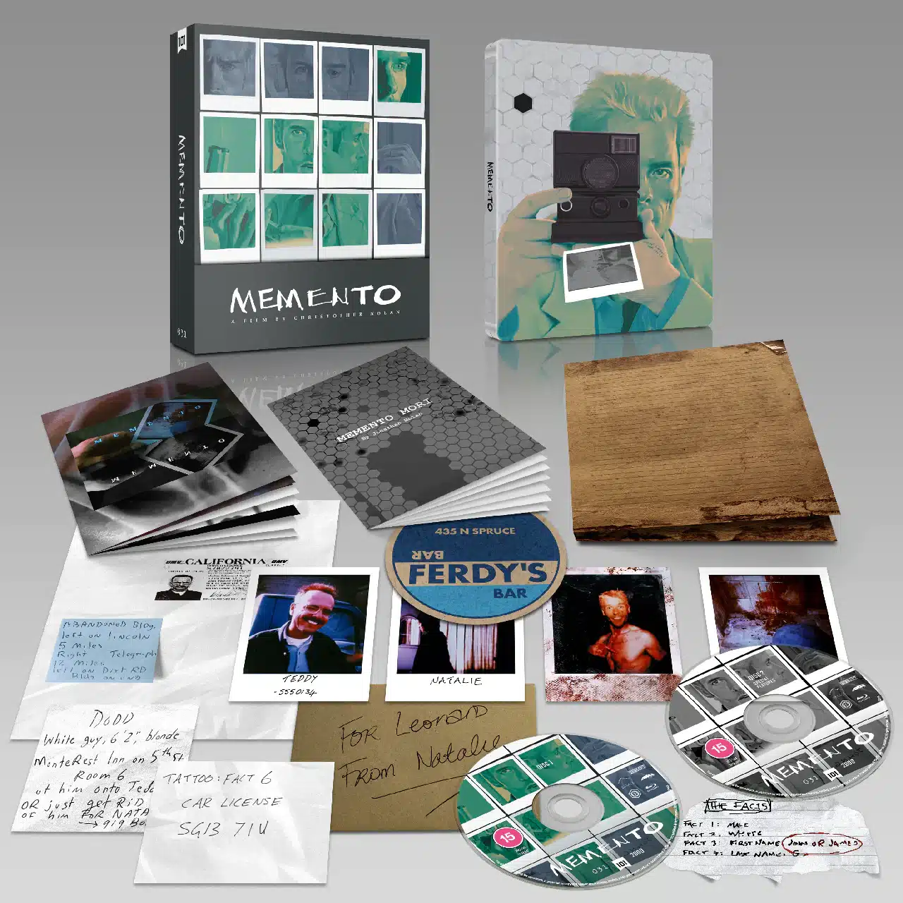 „Memento“ ab Oktober 2023 als Blu-ray Limited Edition inkl. Steelbook (UK) – Update3