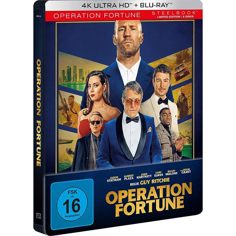 „Operation Fortune“ im 4K Steelbook für 24,97€