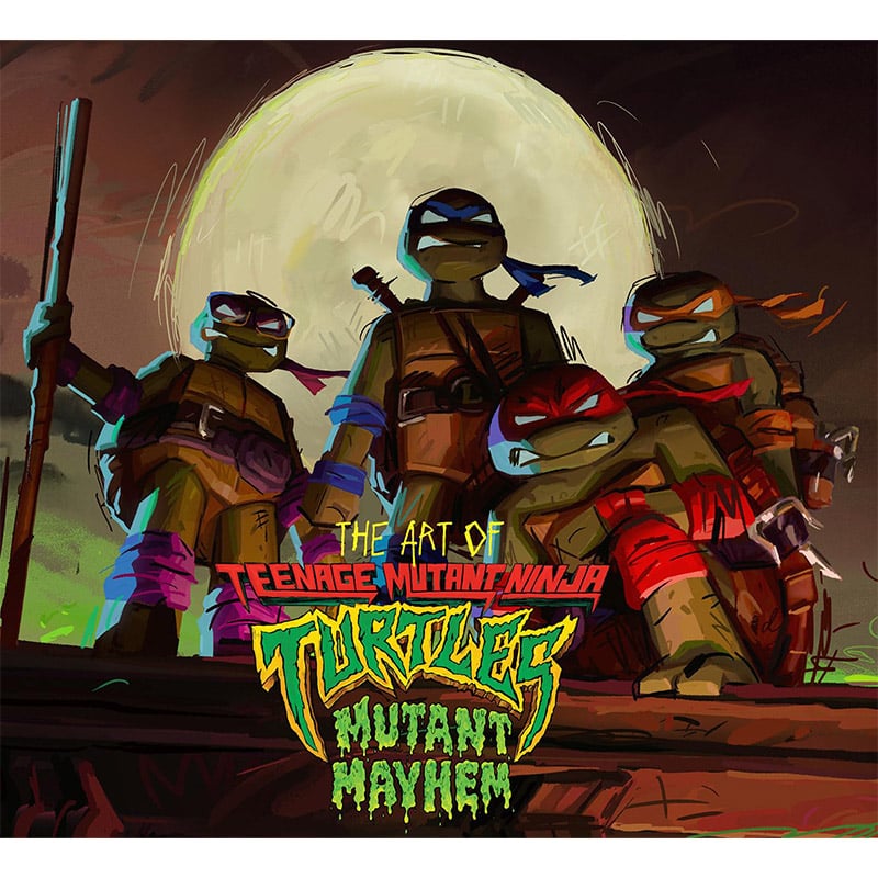 „The Art of Teenage Mutant Ninja Turtles: Mutant Mayhem“ ab Oktober in der gebundenen Ausgabe
