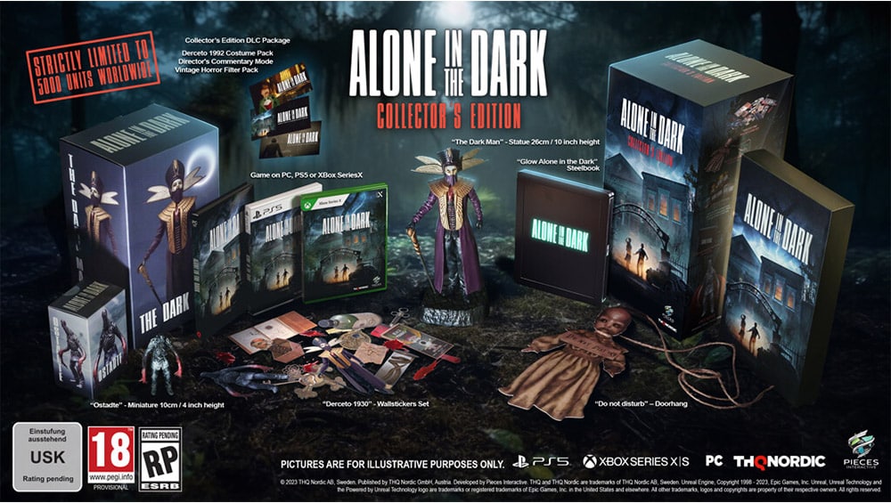 „Alone in the Dark“ Collectors Edition & Standard Variante für die Playstation 5, Xbox Series X & PC ab Oktober 2023 – Update7