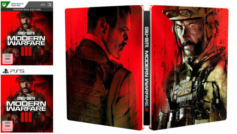 „Call of Duty: Modern Warfare III“ Standard Variante, Merchandise Pack & Steelbook ab November 2023 – Update