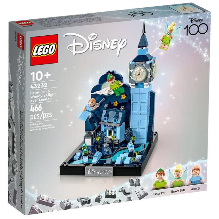 LEGO „Peter Pans & Wendys Flug über London“ #43232 ab September 2023