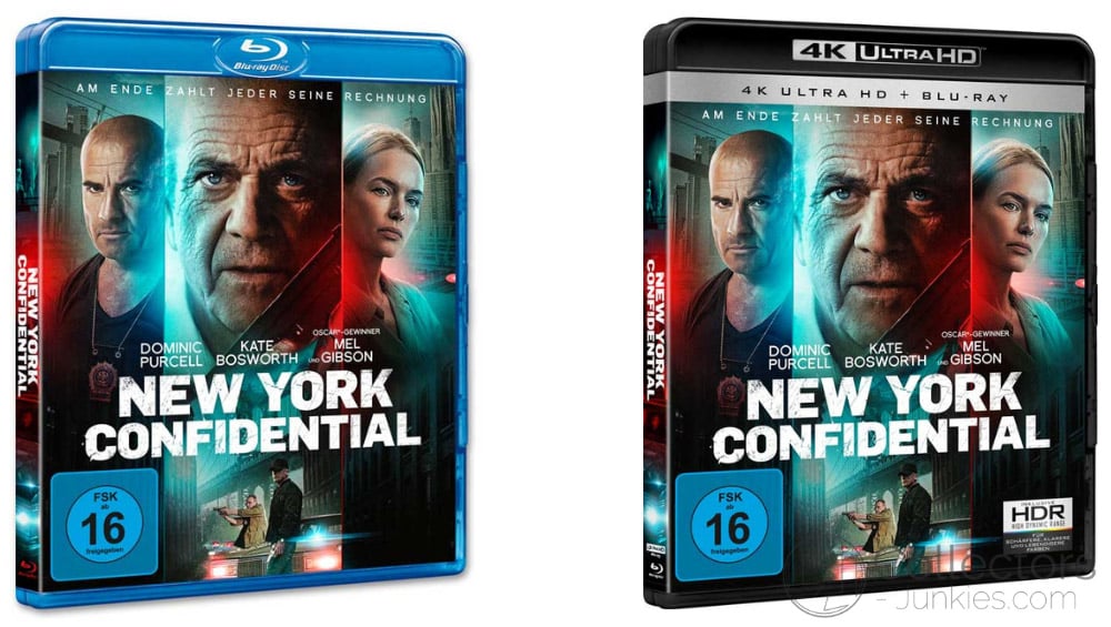 Action-Thriller „New York Confidential“ auf 4K UHD, Blu-ray & DVD ab November 2023 – Update